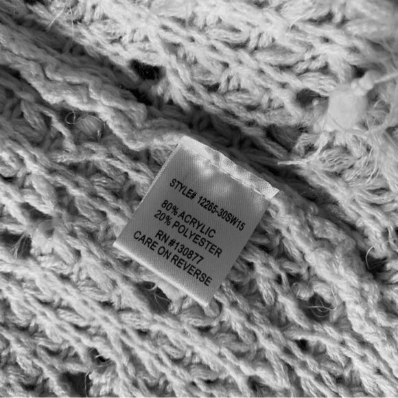 FAUX FUR SHAGGY CARDIGAN - Picture 9 of 10